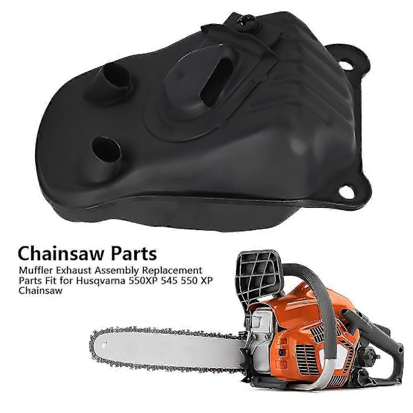 Lyddemper Eksosmontering Reservedeler Passer for Husqvarna 550XP 545 550 XP Motorsag
