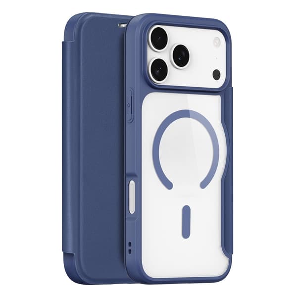 DUX DUCIS iPhone 17 Pro Skin X Pro Wallet - Blue Blå blue