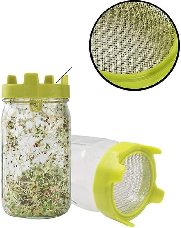 Spirekit med net i rustfrit stål