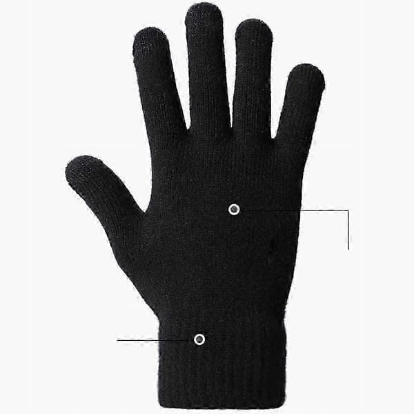 Termiske hansker for teksting vinter touch 21x11 cm