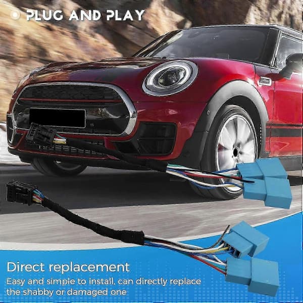 2x LED Baglygte Kabeladapter til MINI F54 Clubman Union Jack Eftermontering