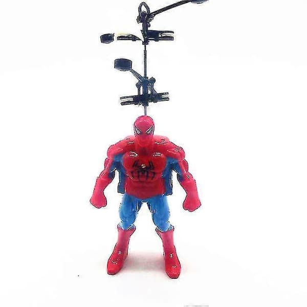 Spiderman Legetøj Induktion Flyvende Helikopter Speed Drone Legetøj Blå Cod Kk5555