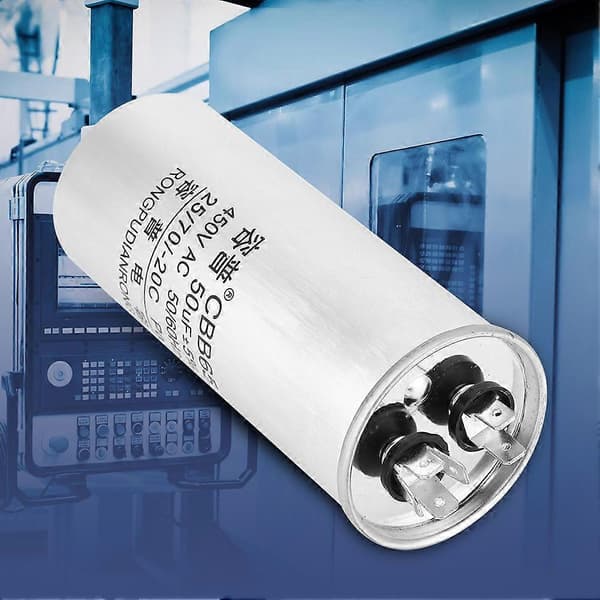 CBB65 450V 50UF Kondensator Startmotor Homopolar Elektrolytkondensator til Aircondition