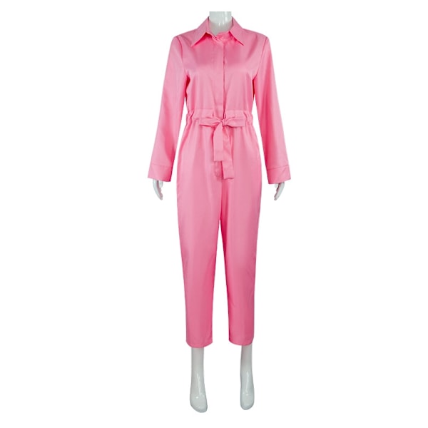 Barbie - Kostume - Kjole - Jumpsuit - Cosplay Halloween - Lyserød LightPink s