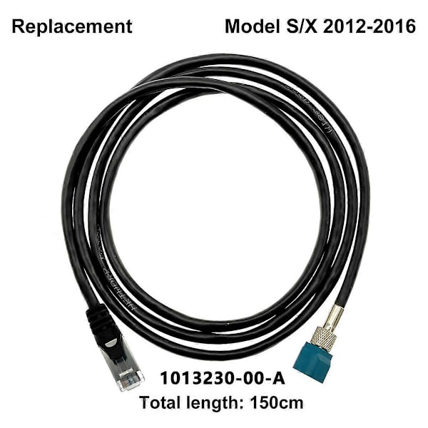 1013230-00-A Diagnostisk Servicekabel för Model S/X 2012-2016 Diagnostiskt Servicesystem Metallfog as shown