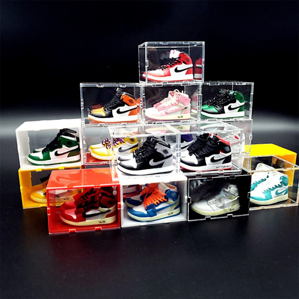 Aj Sneaker Modell Miniatyr Sko Modeller #4