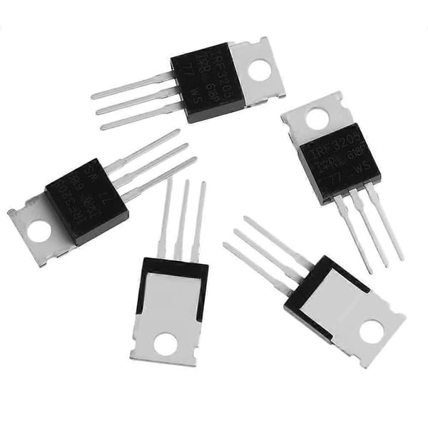 5 stk. IRF3205 Power Transistor Felt Effector IRF3205PBF TO-220 MOSFET Rør Ny