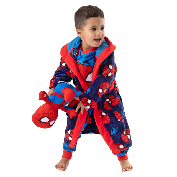 Spider-Man-kjole for gutt 8-9 år Blå/Rød Blå/Rød Blue/Red 8-9 Years