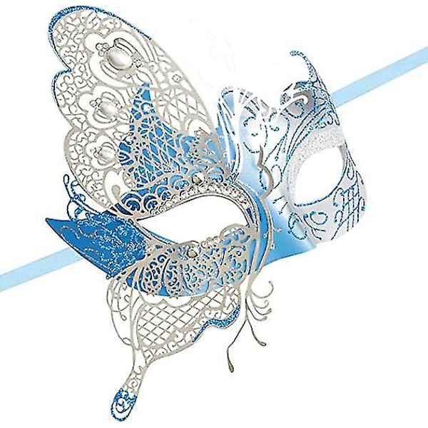 Mystisk Venetian Butterfly Dame Maskerade Halloween Party Maskerade Bold Maske Bar Kostumer Tilbehør