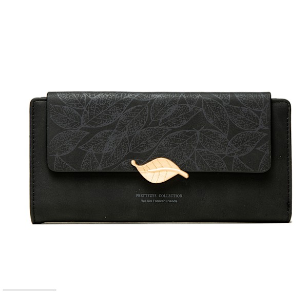 Pung Dame Lang Pung Stor Kapacitet Lynlås Clutch, Gul