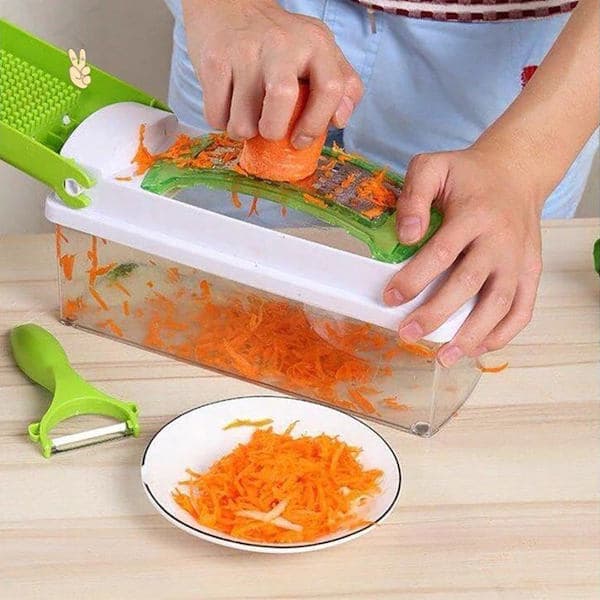 Nicer Dicer Plus Grönsaksskärare för Grönsaker och Frukter