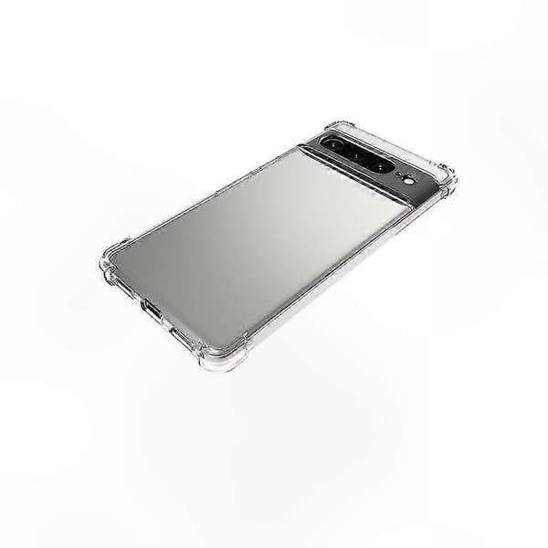 Støtsikkert, sklisikkert forsterket TPU-deksel til Pixel 7 Pro Transparent