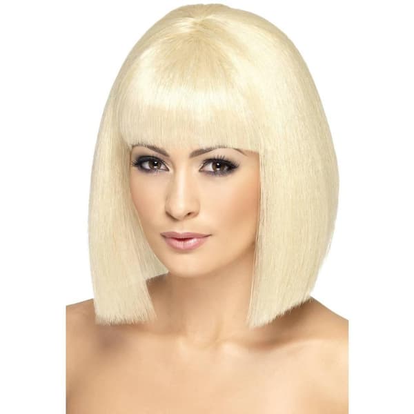 Smiffys Coquette Peruk Dam En Storlek Blond Blonde One Size