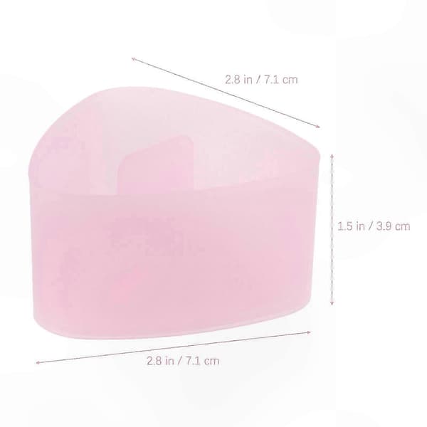 Återanvändbart risformset för hemlagning, 2 delar, rosa köksredskap för att göra Onigiri Pink 7.10X7.10X3.90CM
