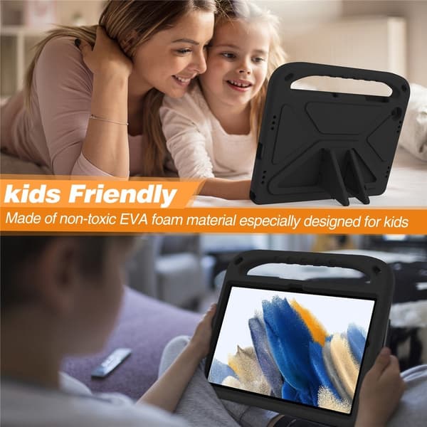 Samsung Galaxy Tab A11+ Kids Case with Handle and Stand - Black CJY Svart black