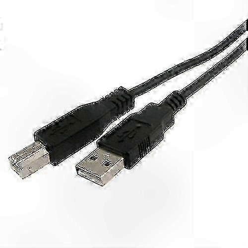 MIDI till USB-kabel för 61/49/25 tangentbordskontroller - Kompakt adapteranslutning Black