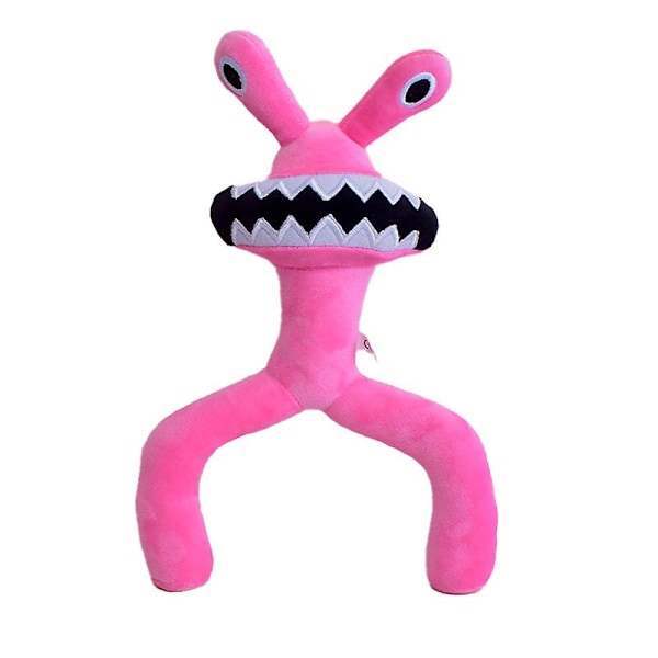 Uudet Roblox Rainbow Friends pehmolelut pelistä Rainbow Friends, lomalahjat [HK] Pink mouth 27cm
