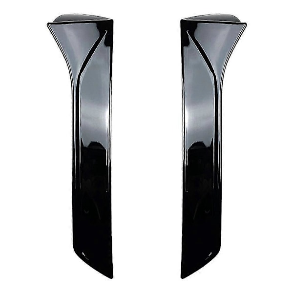Bilvindu Trim Lip Spoiler for Seat Leon 5F FR Mk3 MK3.5 Bakre Takvinge Sidekant Hale Klaff Spoile Bright Black