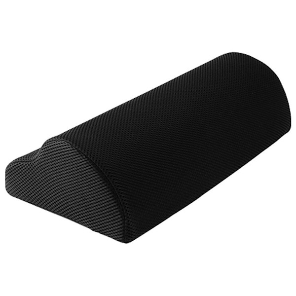 Ottoman skrivbord 3 i 1 - Ergonomiskt fotstöd, knästöd och fotpall, (med halkfri yta/tvättbart överdrag) black Cloud Mesh