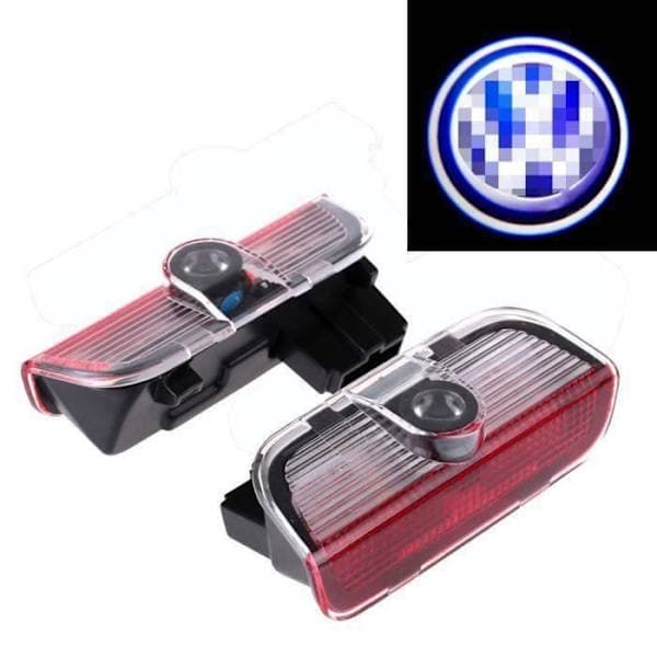 4 stk. LED Bildør Laser Projektor Logo Spøgelsesskyggelampe Til VW Golf EOS Tiguan