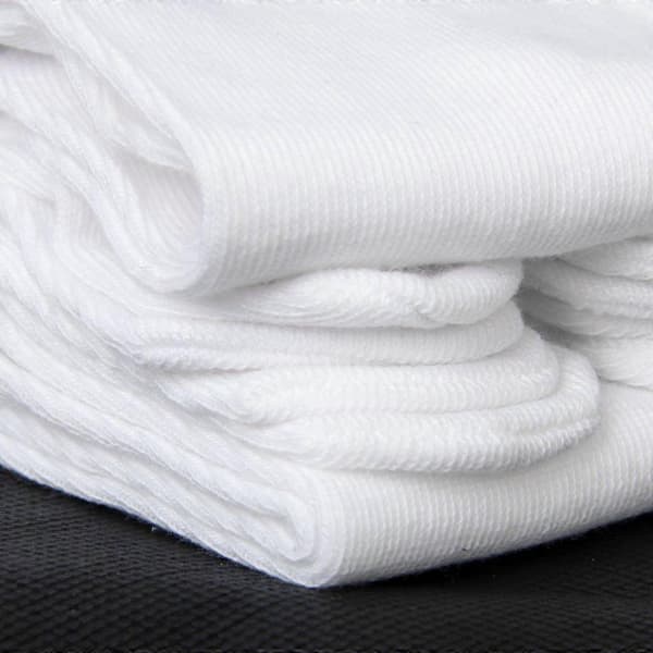 Vit Unisex Japansk Kimono Geta Träskor Flip-Flop Bomull Tabi Strumpor Delad Tå White
