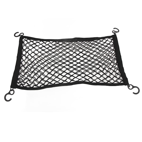 Campingvogn Cargo Net Latex Høj Elastisk Krog Design Gummibånd Fastgjort Dobbeltlags Mesh Cargo Net til Udendørs