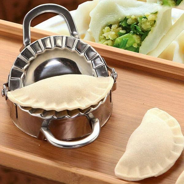 Dumpling- og wonton-maskine i rustfrit stål, køkkenredskab 1pc
