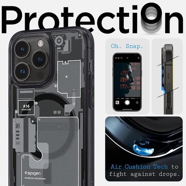Ultra Hybrid (magfit) designet til iPhone 14 Pro Max etui (2022) - Zero One