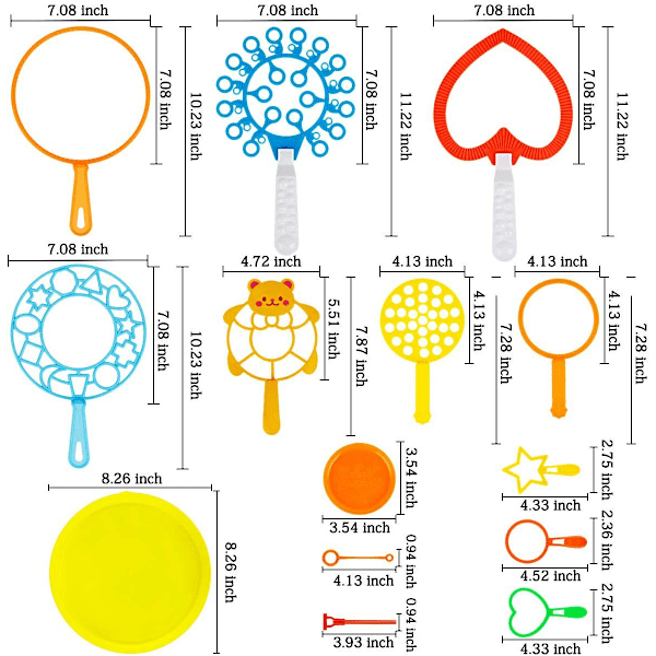 15-28 st stora bubbelstavar för barn, sommaraktiviteter utomhus, festtillbehör, jättebubbelblåsare med bricka, lämplig för alla åldrar 28pcs