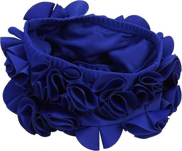 Badehætte - Svømmehat Retro Blomster Blomst Mode Elastisk Svømmehat Langt Hår Badehætte til Kvinder Børn