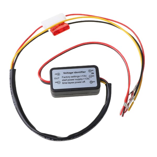 Car LED Daytime Running Light Relay Wiring Harness DRL Control ON/OFF Automatic