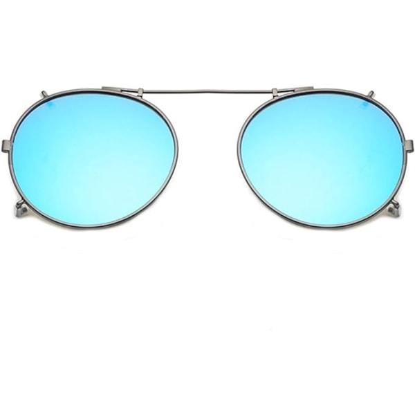 Unisex polariserade clip-on solglasögon, kompatibla med receptbelagda glasögon