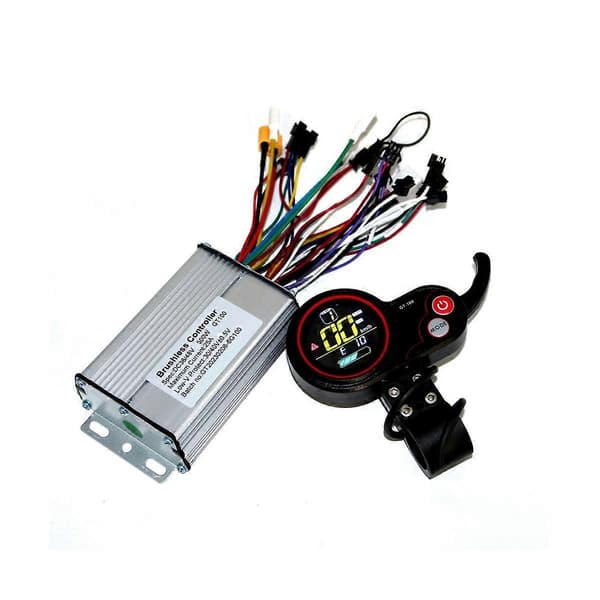 GT-100 LCD Display Instrument Instrumentbræt Controller Kabel Kit 36V 500W Controller Elektrisk Scooter A As Shown