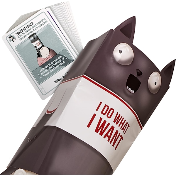 Exploding Kittens Barking Kittens Udvidelsespakke - Exploding Kittens - Kortspil til Voksne, Teenagere og Børn - Sjovt Familiespil