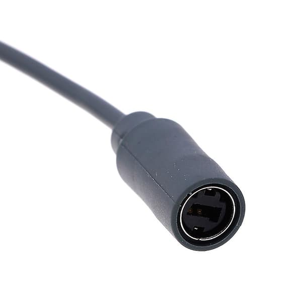 Kabel med ledning USB breakaway adapterkabel til Xbox 360 Grå 23cm HFMQV One Size