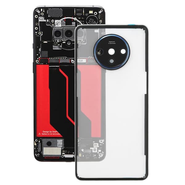 Batteribaksida med kameralins för OnePlus 7T