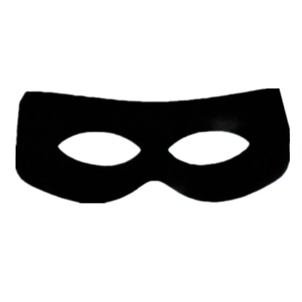 /EA/Party Hero Maske Tilbehør, sort, one size, 20.8 cm x 2.
