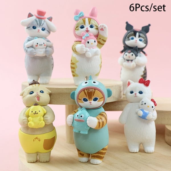 Hajkatt COS Sanrio Dockdekoration Hajkattdockor Leksaker A1 A1