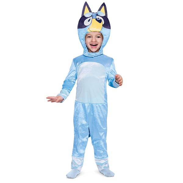 Bluey Halloween-kostyme for småbarn, størrelse 2T, av 4