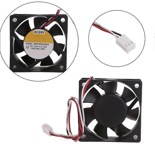 9WF0624H603 A90L-0001-0508 6cm Specialventilator til FANUC-system 24V 0.15A 6020