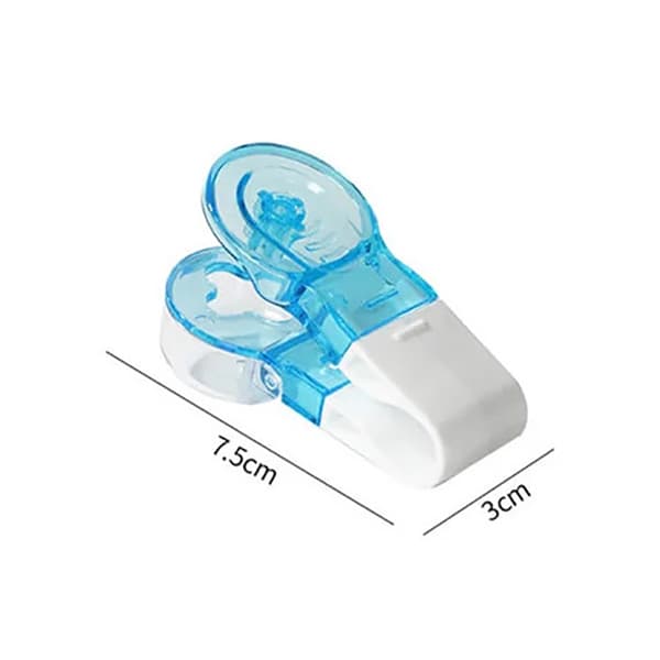 Bærbar pillefjerner Tabletter Blisterpakkeåbner Pilledispenser black
