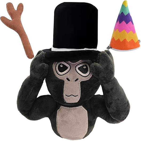 Gorilla Tag Plysch, Gorilla Tag Apa Plysch för Gorilla Tag Spel Fans Gåvor DB A