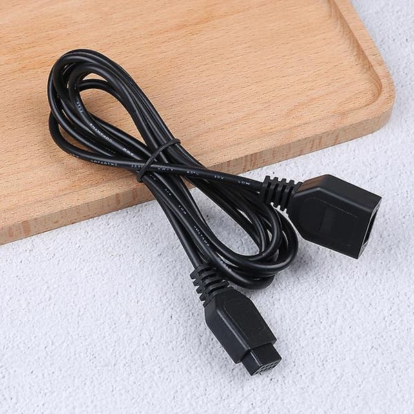 Ny förlängningskabel för handkontroll till Sega Megadrive Genesis Amiga Atari Commodore Black 1PC