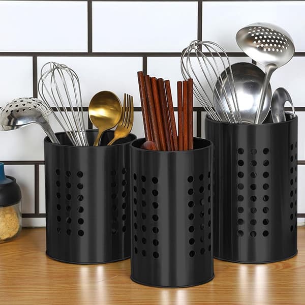 Bestikkurvsæt - Køkkenorganisator - 2 Stykker - Rustfrit Stål