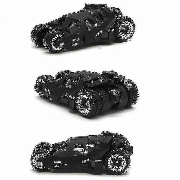 Sæt med 6 Batmobile billegetøjsbil i metal