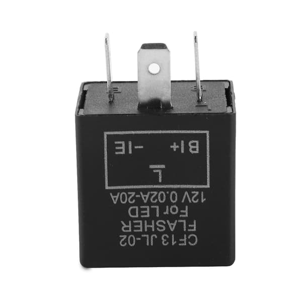 Elektronisk LED justerbart blinklysrelæ til blinklys FLL002 CF13 JL-02