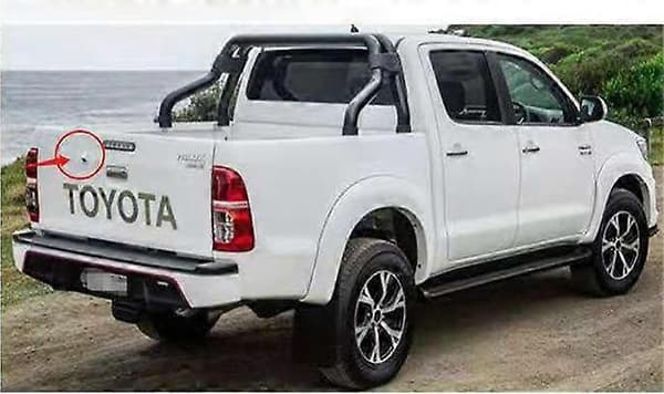 Velegnet til Toyota Hilux sort skal bakkamera