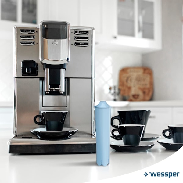 Vannfilter kompatibelt med Jura Claris blå filter A9 C5 C60 C9 F50 J6 F7 F8 J9 Erstatningsvannfilter 3pcs