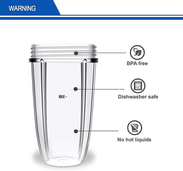 32 unse kopper for erstatningsdeler blender