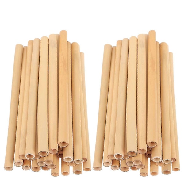 50 stk. Murerbi-rør Rør af rør til bier Udskiftning Naturlige rør til bier Bier Rederør As Shown 20X0.9cm